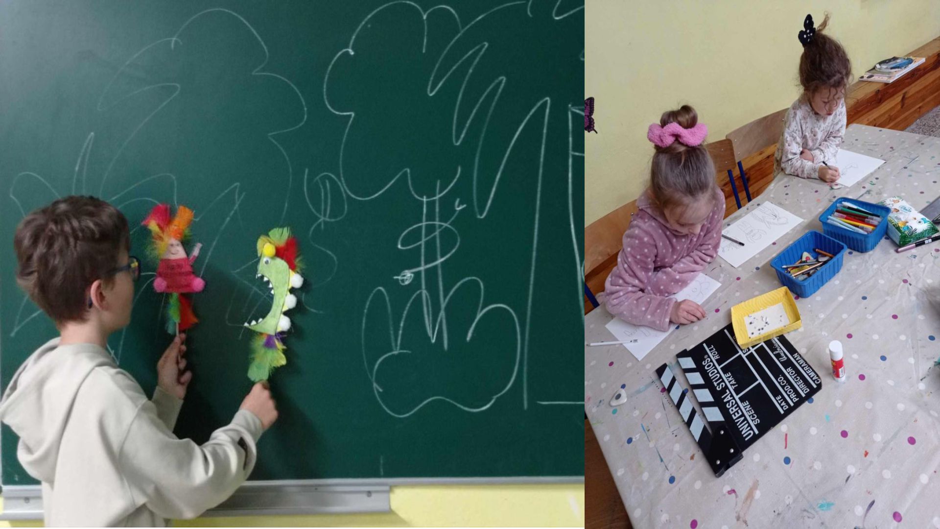 Marcowe działania Twórczych Dzieciaków-grupa II.